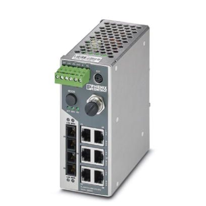 菲尼克斯管理型交換機(jī)FL SWITCH SMN 6TX/2FX - 2989543